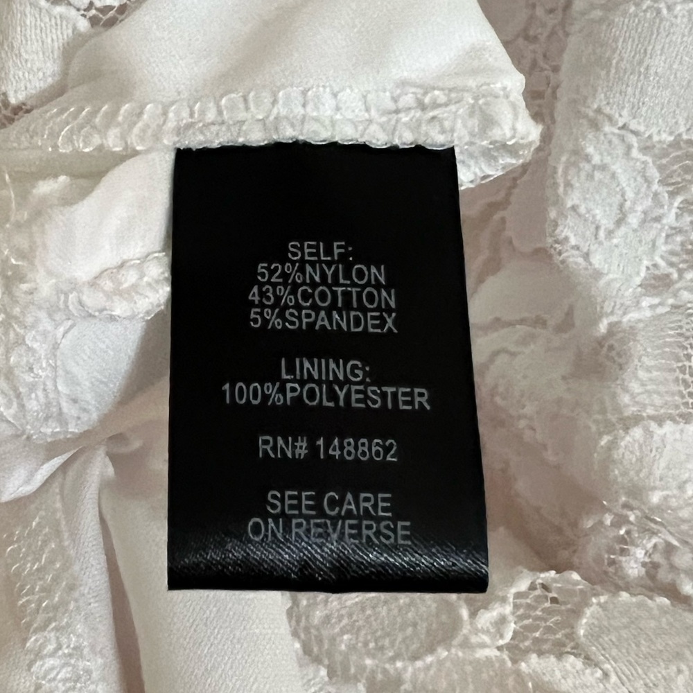 NWT Torrid Stretch Lace Square Neck Lace Up Back Peplum Top - Picture 5 of 8